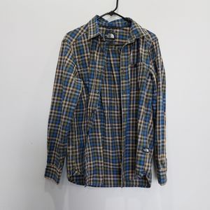 The North Face Button Up Long Sleeve Shirt Medium